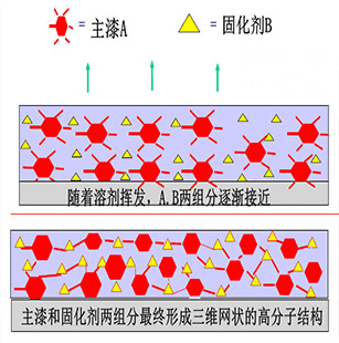 油漆的固化机理